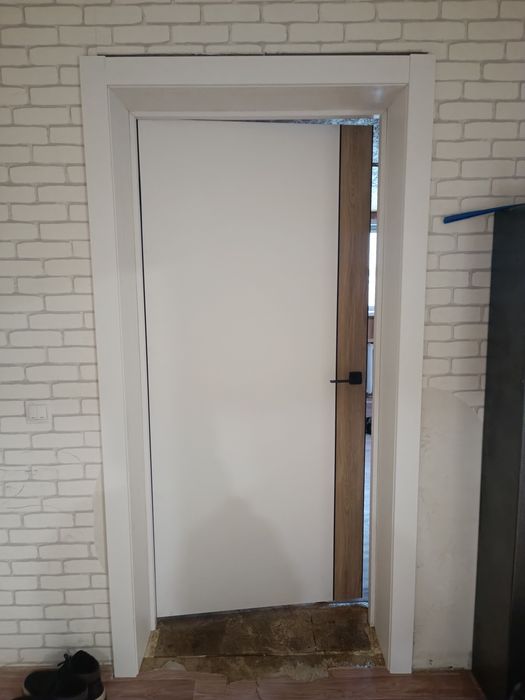 Установка дверей.