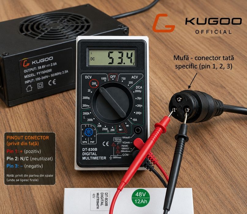 PROFESIONAL Kugoo kukirin kirin incarcator customizat