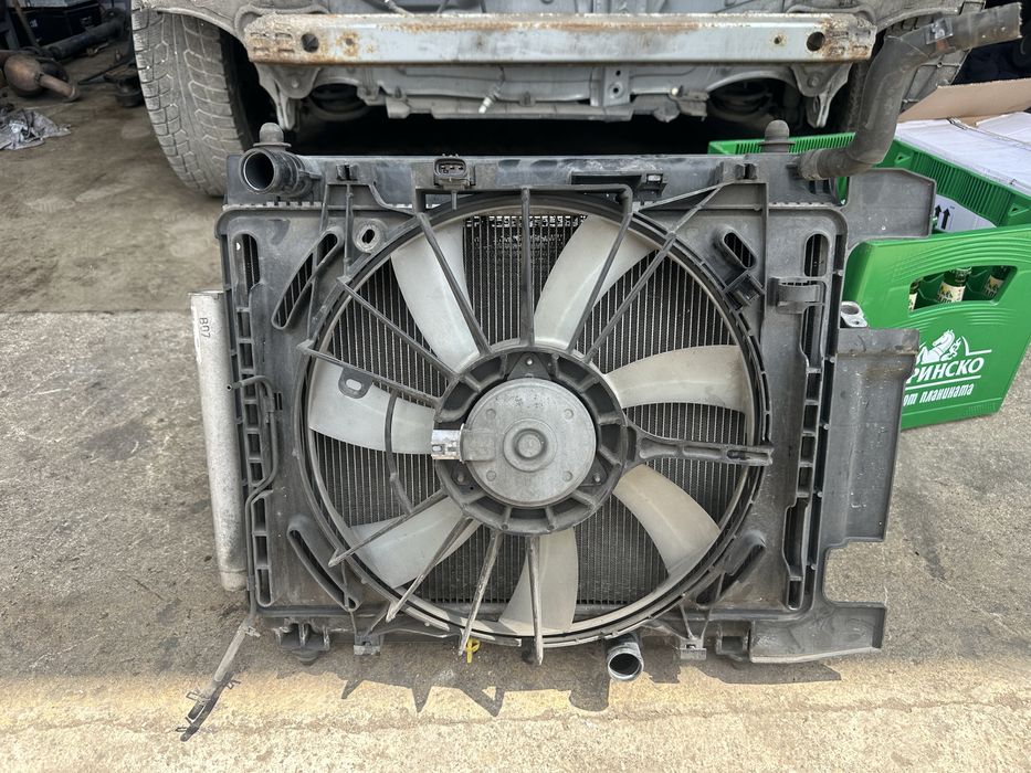 Перка охлаждане,Воден радиатор,Климатичен радиатор тойота ярис 1.4d4d