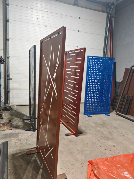 Garduri, porți, debitare plasma cnc.