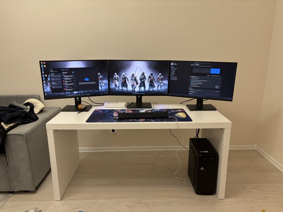 Стол компьютерный IKEA Мальм 151х65x73