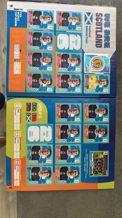 Panini 2026 world cup album stickers