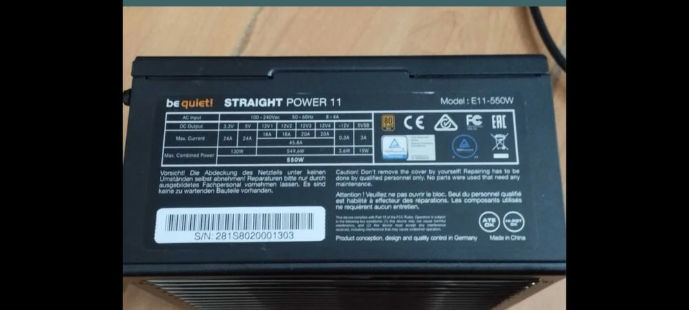 Sursa be quiet! Full modulara-  550w