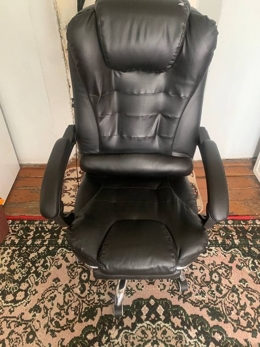 Стильное массажная кожаная кресло