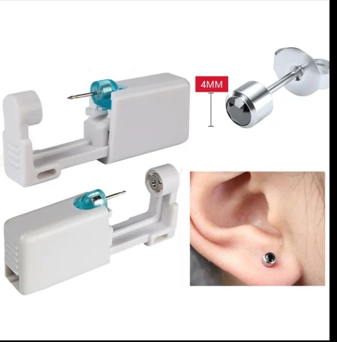 Set apart piercing cu un cercel unisex