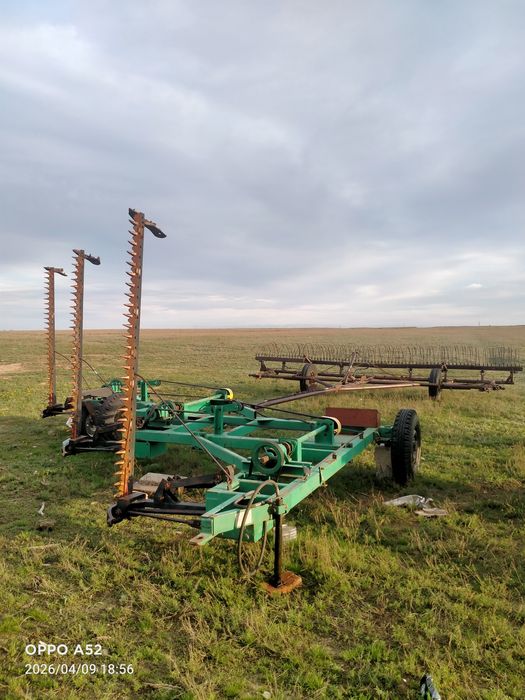 МТЗ 80 үш орақты сенокос