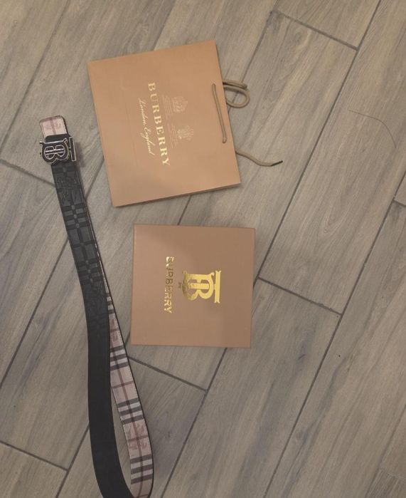 Curea burberry full accesorii