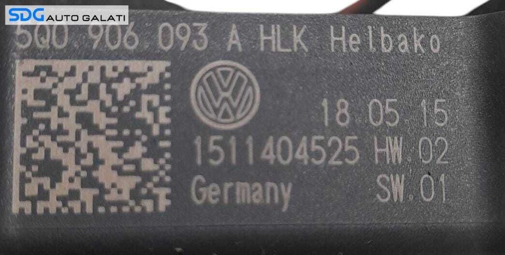 Releu Calculator Modul Pompa Combustibil Motorina Rezervor Audi A3 8V 1.5 TFSI DADA 2012 - 2020 Cod 5Q0906093A [N0778]