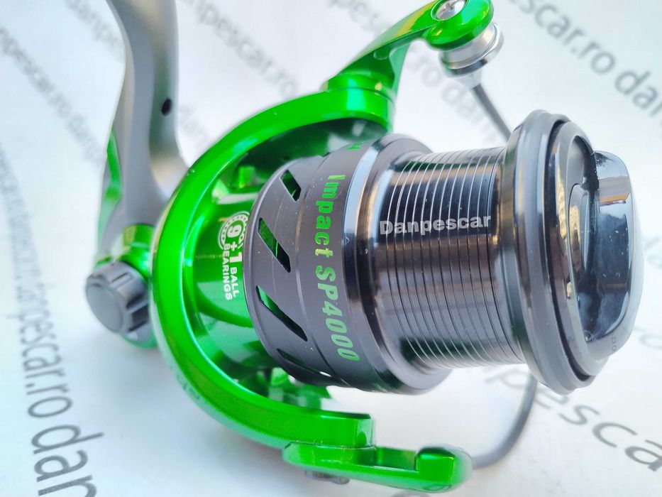 Mulineta Feeder Robinhan IMPACT SP4000 tambur long cast 10 rulmenti