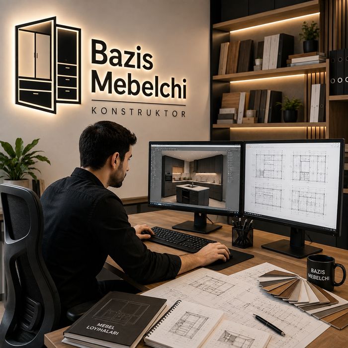 Bazis Mebelchik | Mebel loyihasi 10 ming som/m²