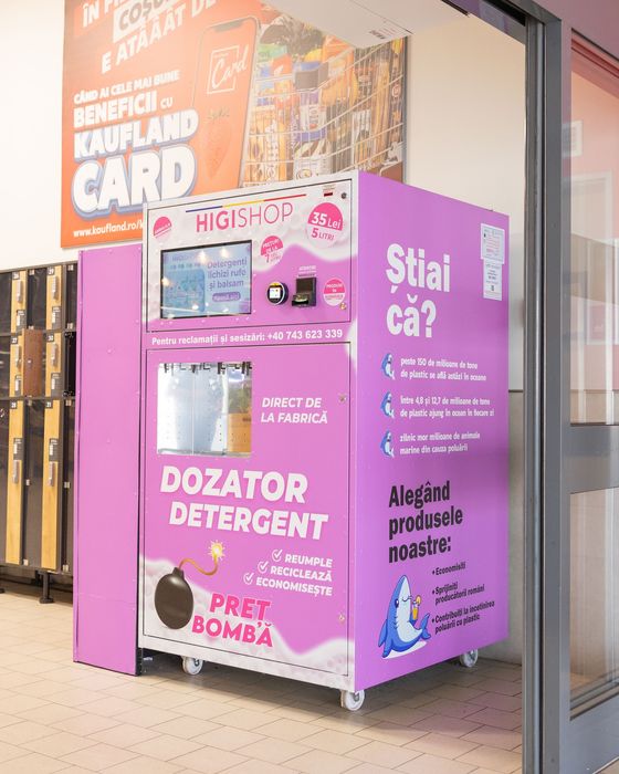 Afacere la cheie Dozator Detergent