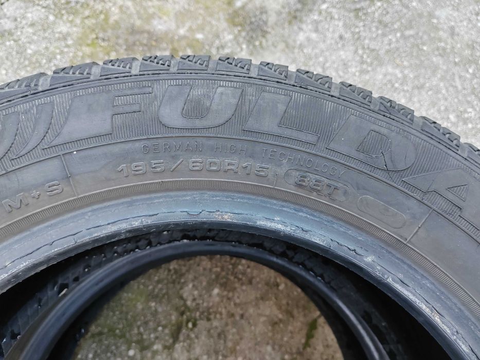 195/60/15 2бр.Fulda Зимни гуми