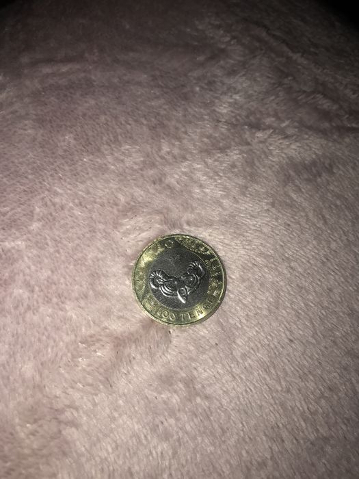 Редкая монета 100 тг