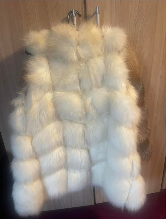 Vesta blana naturala