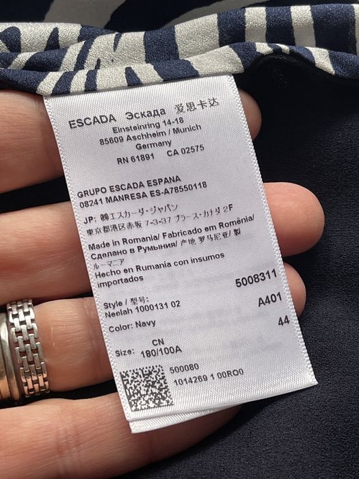 Bluza Escada , matase si triacetat