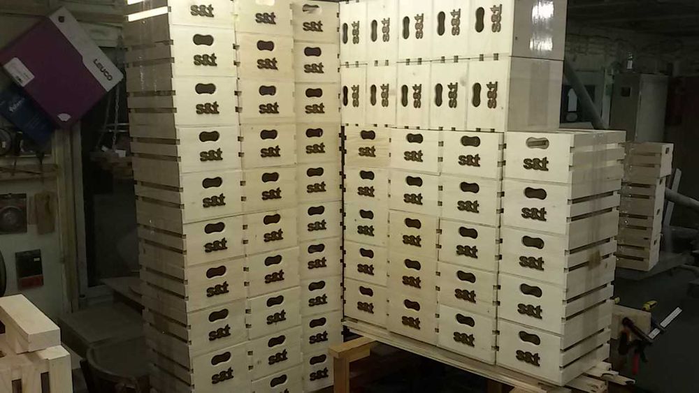 Производство на щайги и изделия от дърво за бизнес подарък и реклама