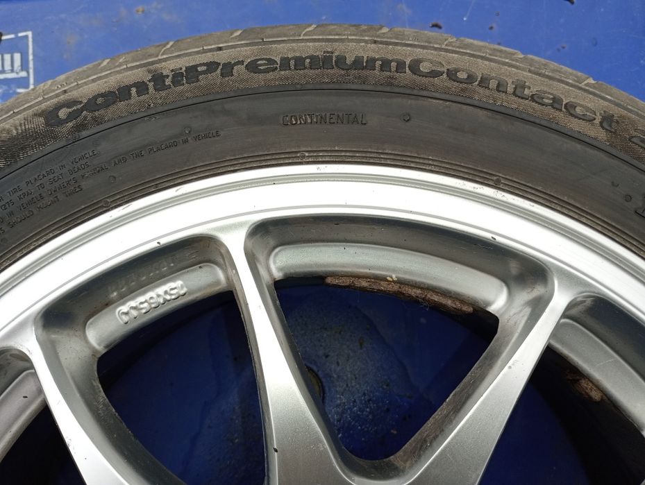 Vând jante aliaj Suzuki Sw ift cu cauciucuri de vara