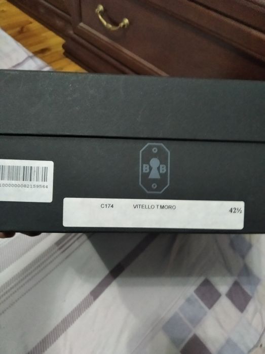 Ботинки "Vitello T Moro" italy (42,5)