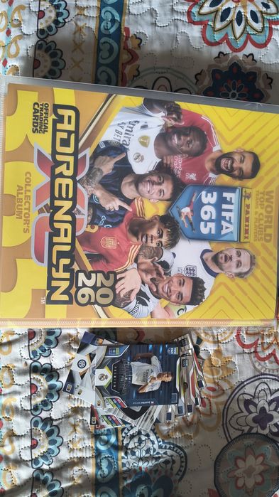 Abtibilduri abtibilde stikere cartonase Adrenalyn XL 365 Panini  fotbalisti 2026