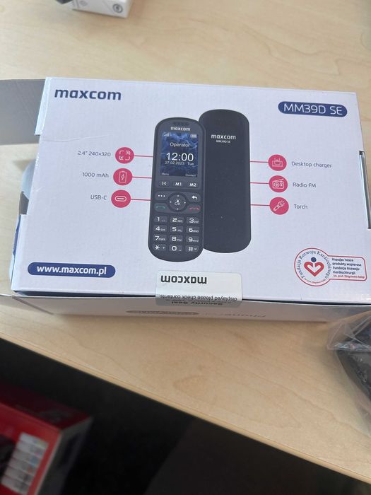 Telefon mobil Maxcom MM39D SE (cu butoane) - 2 buc