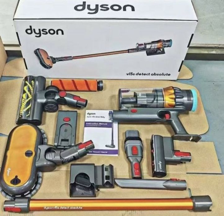 Моющий пылесос dyson V15s Detect Absolute