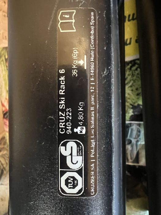 Suport schi + bare transversale