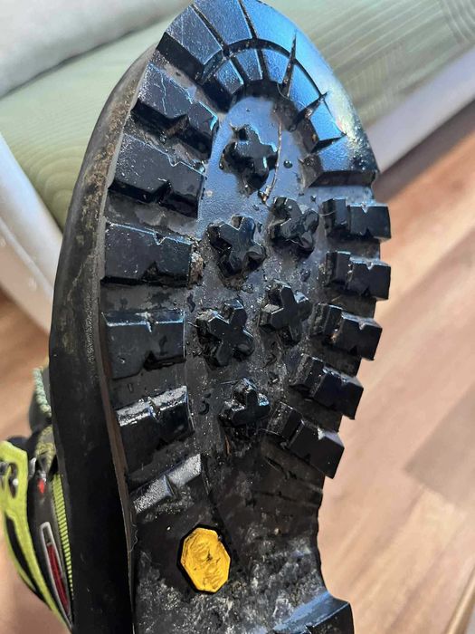 Мъжки туристически обувки Kayland Cross Mountain GTX Black Lime 45