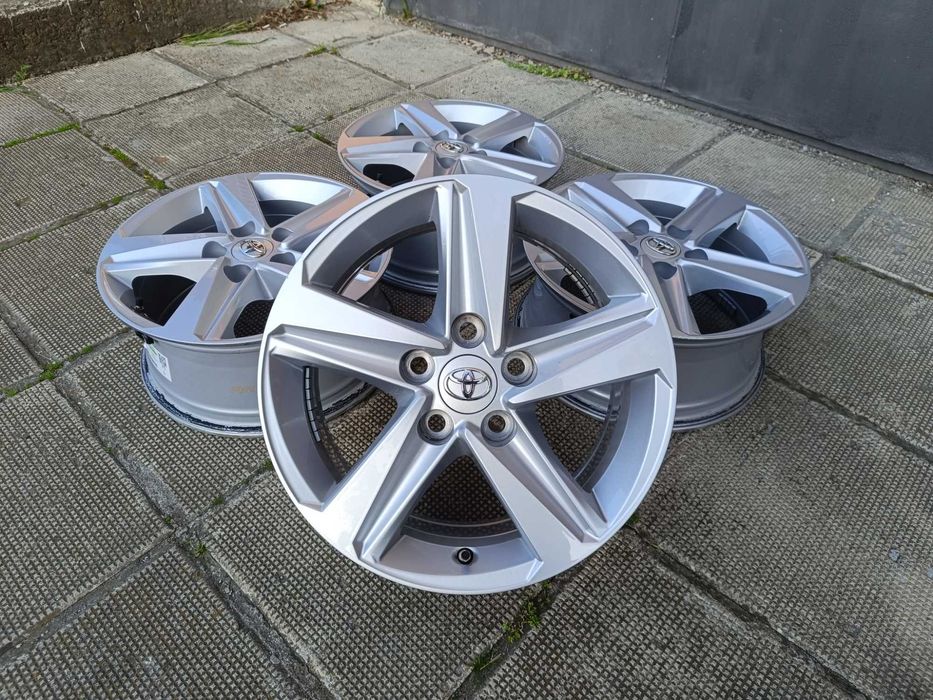 ОРИГИНАЛНИ джанти 16 ' цола 5x114,3 TOYOTA COROLLA AURIS / ТОЙОТА Корола Аурис + датчици