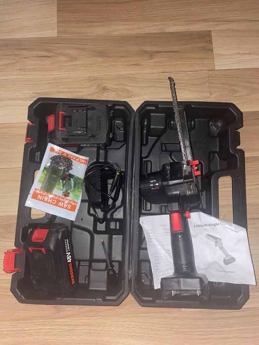 Mini drujbă electrică cu acumulator 48V