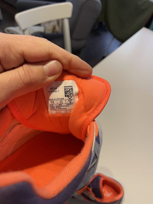 Saucony Men Aya Purple Orange