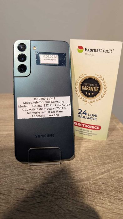 (AG42 B.12509.42) Samsung S22 Plus (GARANTIE 24 LUNI)
