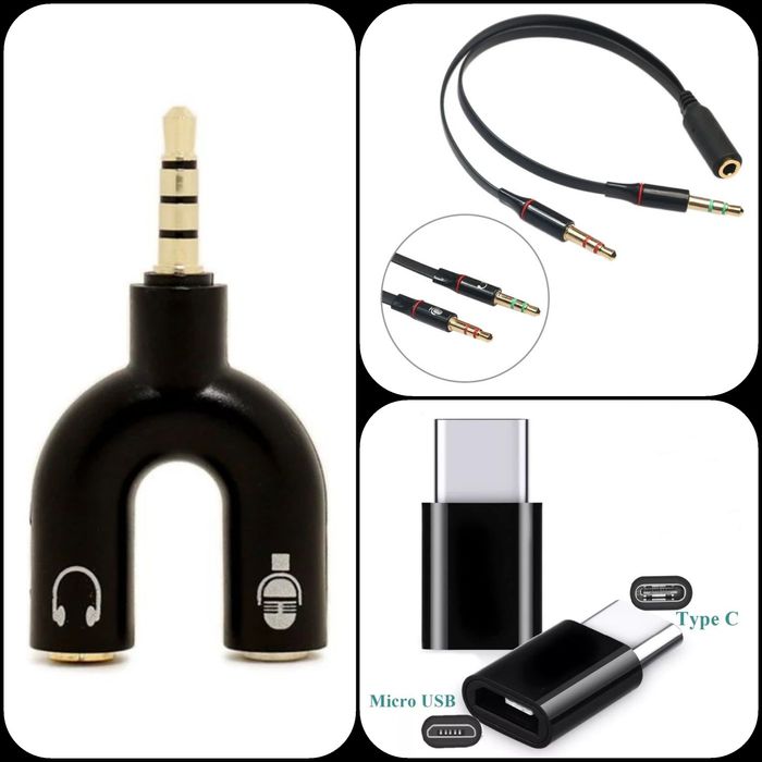 OTG Переходники, Аудио Сплитеры, Адаптеры для разных устройств