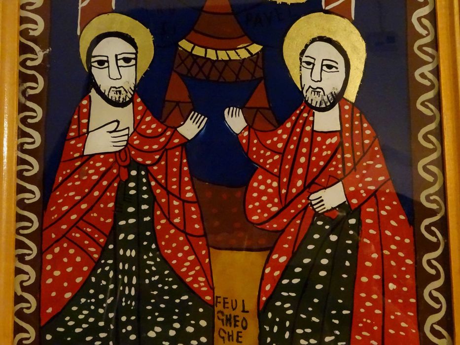 Icoana ‘Sfintii Apostoli Petru si Pavel, pictura Feur Gheorghe, Nicula