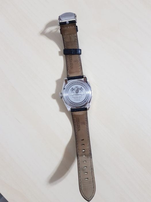 Ceas barbatesc Festina, curea piele