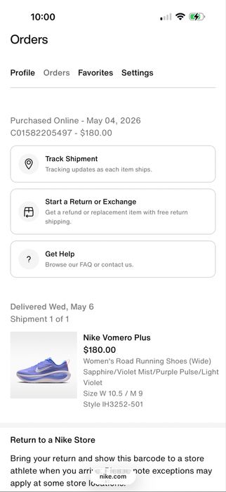 Nike Vomero plus