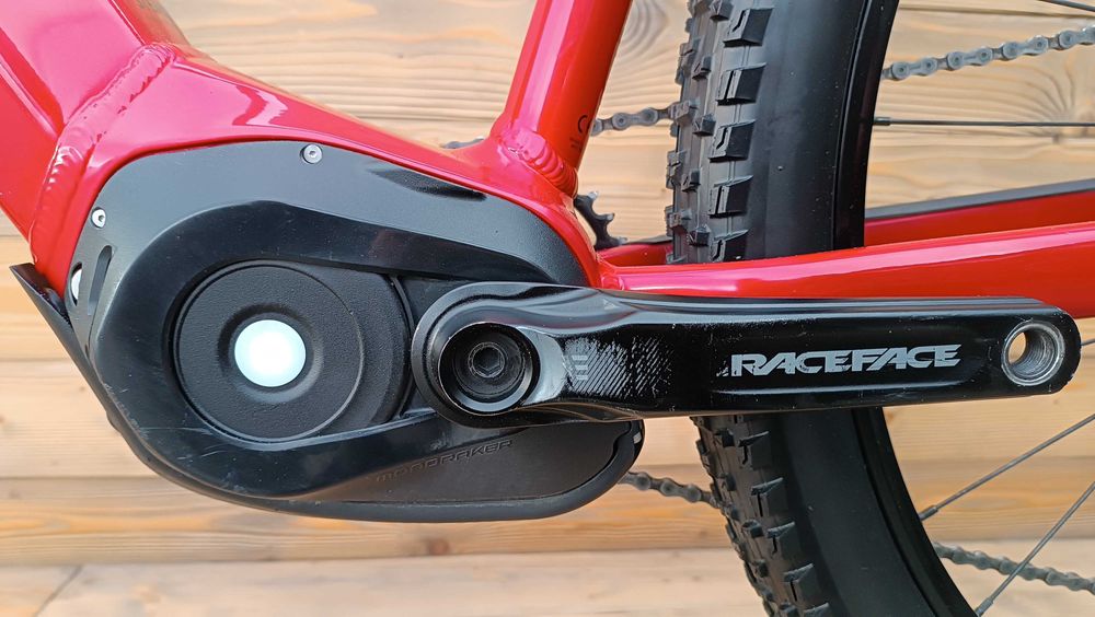 e-bike bicicleta electrica second hand Mondraker Prime R 29 rosu negru