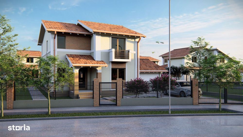 Casă individuală, P+1, 126mp, garaj, 589mp teren, Cartierul Primaverii
