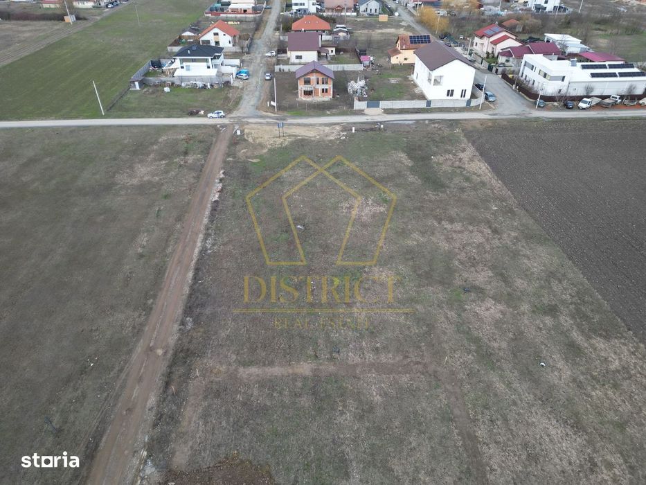 COM 0% Teren constructii casa individuala sau duplex | Mosnita Noua