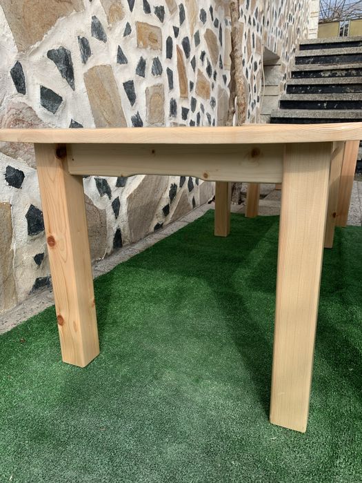 Дървена масичка / дървена масичка