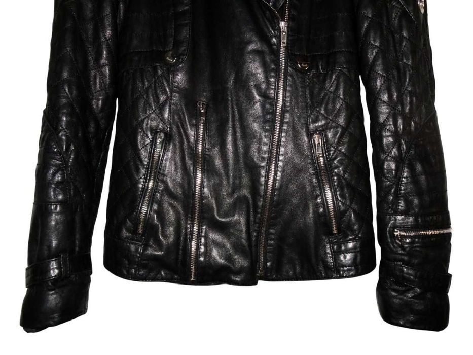 Зимно кожено яке Gucci