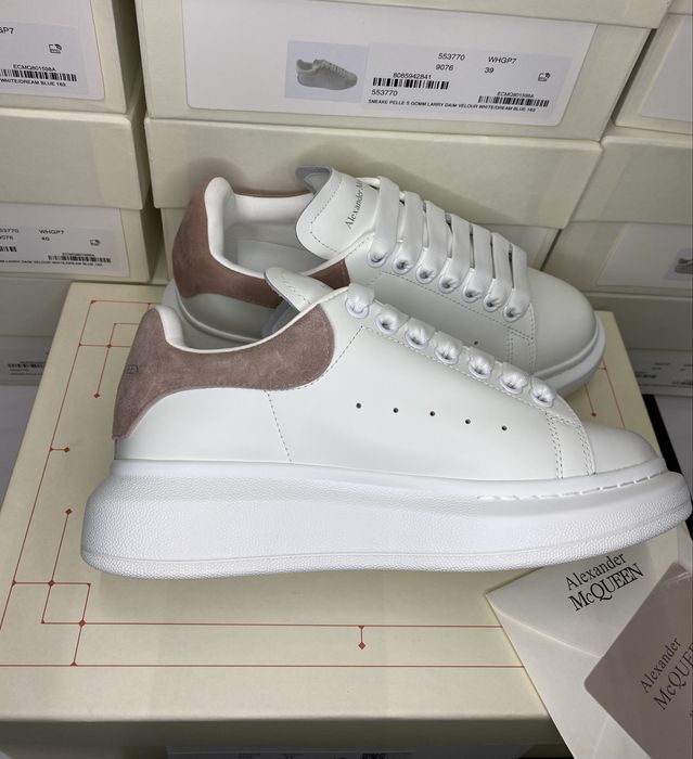 Alexander McQueen Made Italy Full Piele Full Box Marimi 36 37 38 39 40