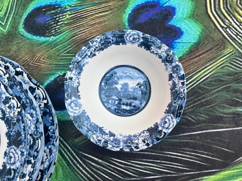 Set de farfurii si castronele pt 3 persoane, stoneware, nou, Karaca