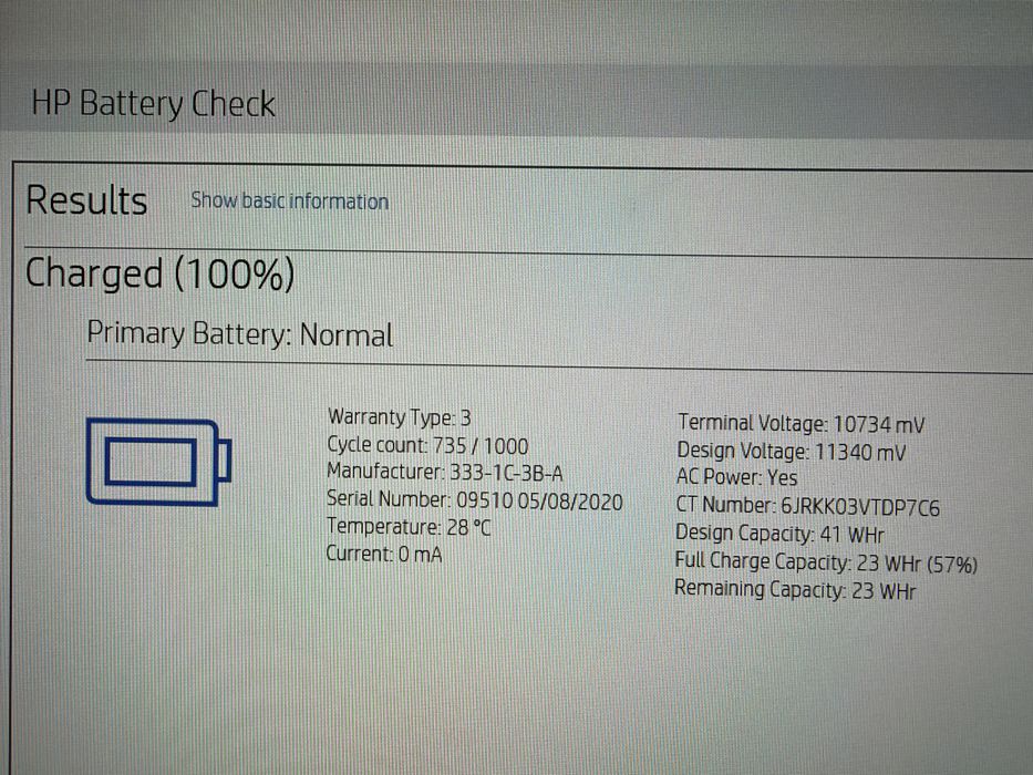 Hp I3-8130U