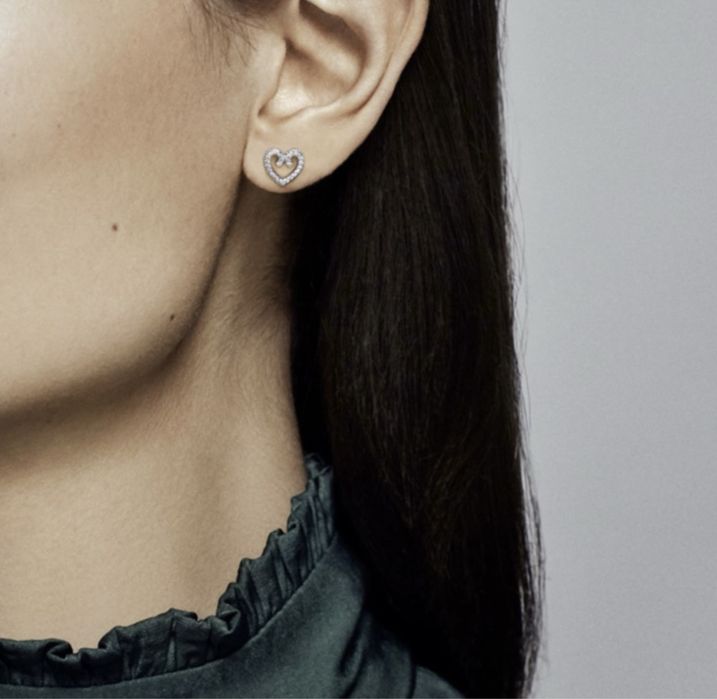 Pandora оригинал новые серьги