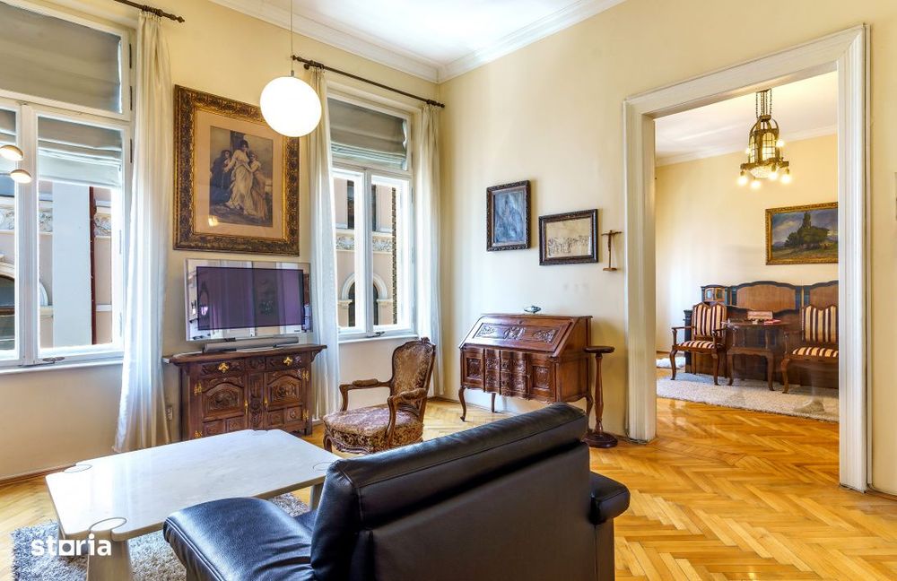 Apartament in cladire monument, 77mp, CENTRU, zona SORA–un fragment