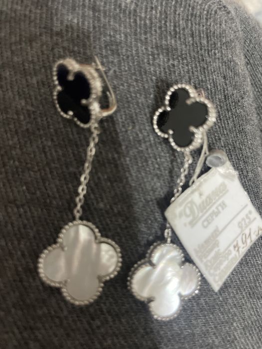 Серьги серебрянные