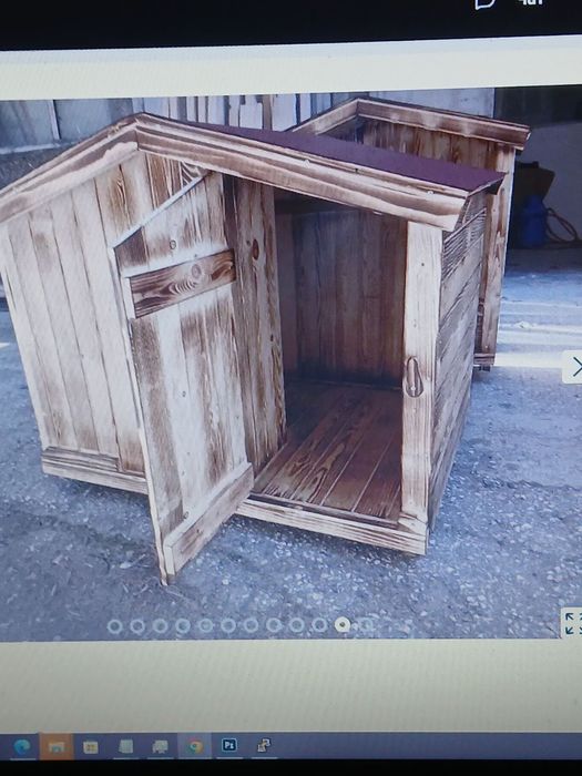 Кучешка колибка/ къща за куче/ колибката за куче