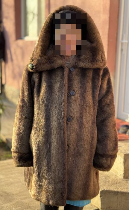 Blana naturala vizon / nurca neg