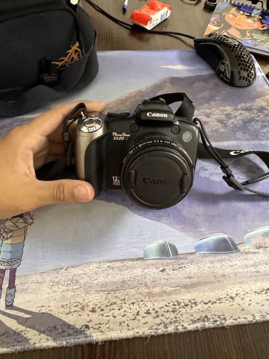 Фотоапорат с сумкой