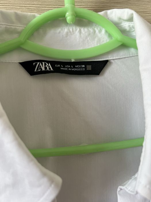 Рубашка белая Zara